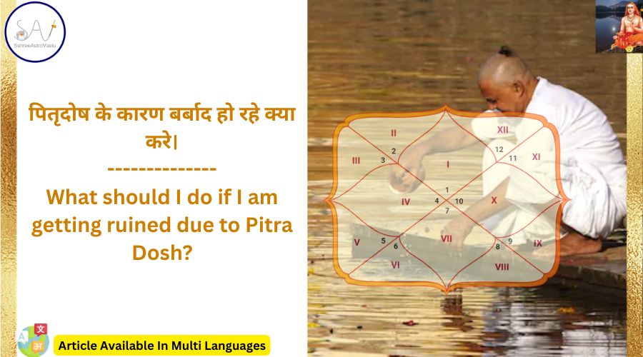 पितृदोष के कारण बर्बाद हो रहे क्या करे।