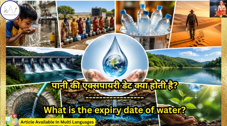 पानी की एक्सपायरी डेट क्या होती है?